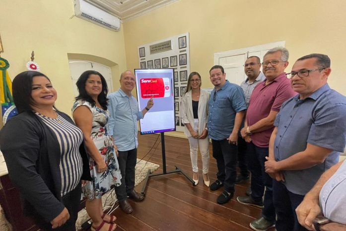 Ronaldo Lopes apresenta o cartão ServCard para Sindspem, Sindlojas e vereadores