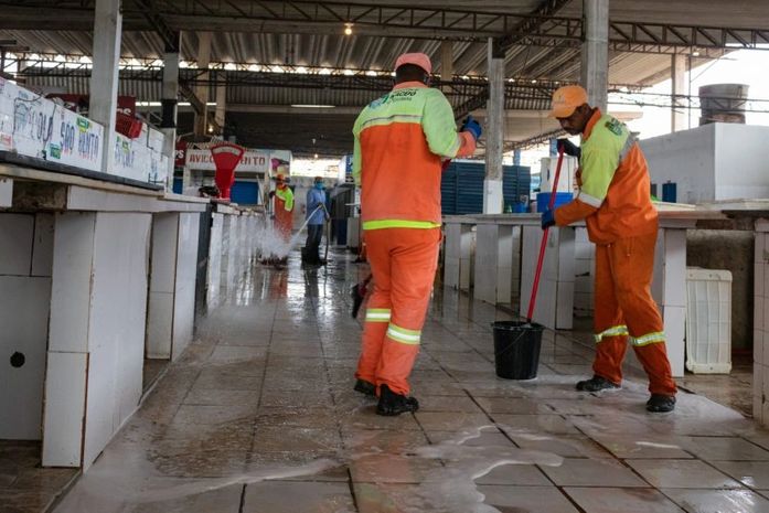 Mercado do Jacintinho fecha para serviços de limpeza e desinfecção nesta segunda-feira (24)