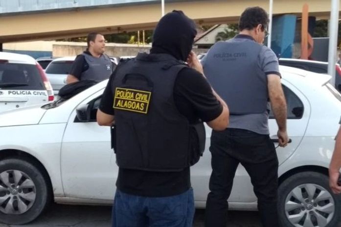 Criminoso foi detido em ação conjunta das polícias Civis daquele estado e de Alago
