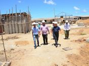 Prefeito George Clemente visita construção do IFAL – campus São Miguel dos Campos