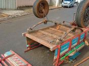 Colisão entre carro e carroça deixa homem ferido na Zona da Mata de AL