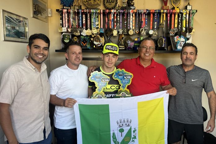 Prefeitura de Arapiraca apoiará piloto de motocross Gabriel Magalhães nos circuitos brasileiros