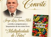 Dr. Jorge Soares lança o livro “Multiplicidade de Fatos” e celebra sua trajetória literária em Alagoas
