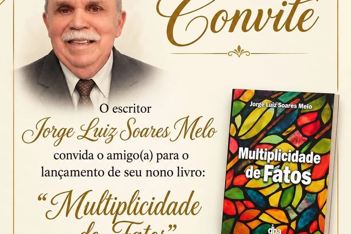 Dr. Jorge Soares lança o livro “Multiplicidade de Fatos” e celebra sua trajetória literária em Alagoas
