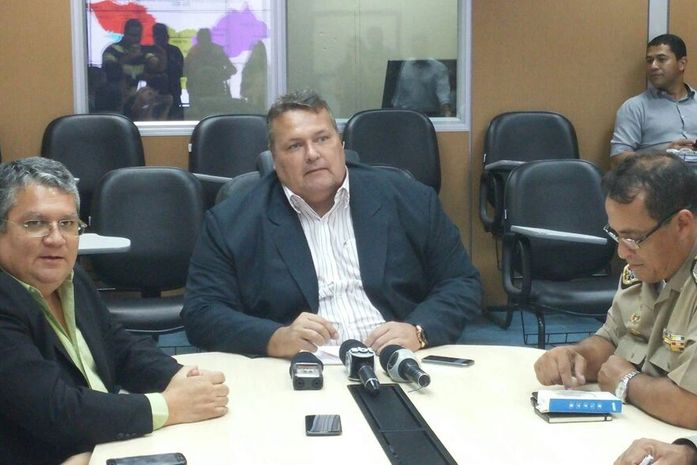 Coletiva na SSP