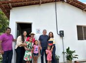 Mais uma entrega do programa Meu Novo Lar transforma vida na comunidade Mata Comprida