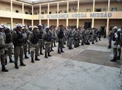 Polícia Militar embarca tropa para reforçar policiamento no interior do Estado