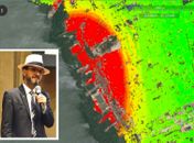 Thales destacou que a área verde está intacta; somente na vermelha com maior gravidade e na amarela com pouquissima intensidade
