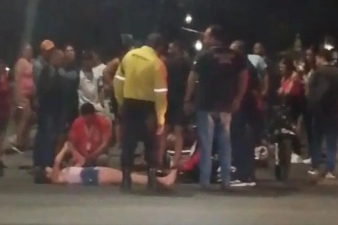 Motociclista sem habilitação e passageira ficam feridos após colisão em Arapiraca