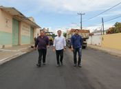 Prefeitura de Arapiraca asfalta ruas Possidônio Nunes e Pedro Correia