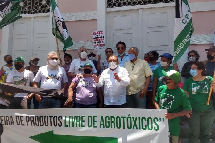 Deputado Inácio Loiola participa de ato contra a pulverização aérea de agrotóxicos em Alagoas