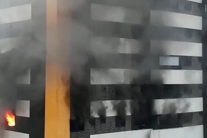 Incêndio em prédio da Jatiúca
