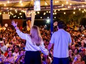 Reta final: Ricardo e Rute Nezinho reúnem cerca de 4 mil pessoas em último grande encontro antes das eleições