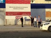 Sindpol denuncia o atraso na obra da regional de Penedo-AL, que ocasiona superlotação de presos