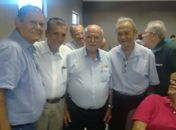 João Miranda, Geraldo Ribeiro, Mendes de Barros e Agripino Alexandre  integram a formação do sindicato