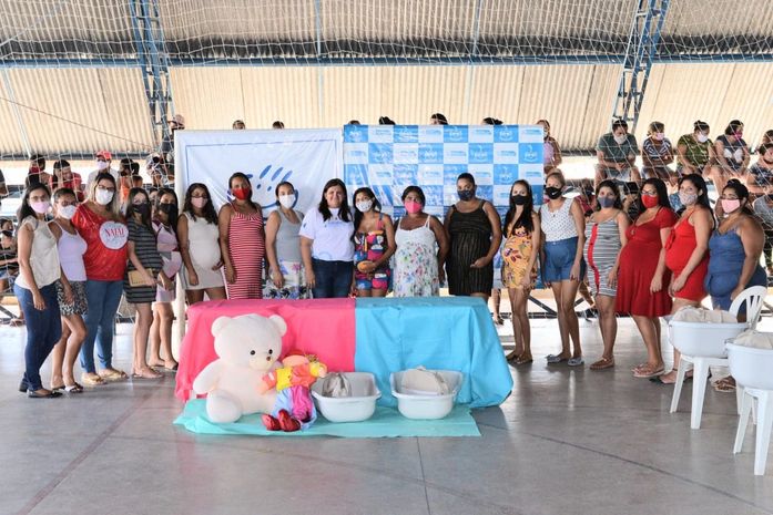 Gestantes são contempladas com o Enxoval de Boas Vindas para os pequenos delmirenses
