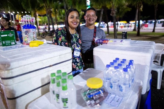 Verão Massayó gera renda extra para mais de 300 ambulantes