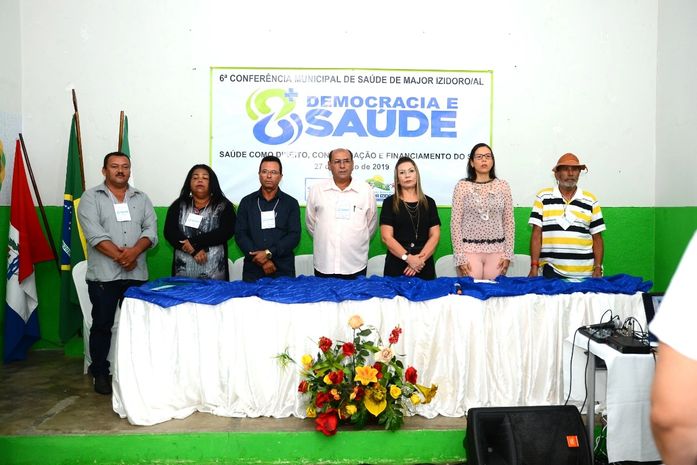 Prefeitura de Major Izidoro realiza a sua Conferência municipal de Saúde.