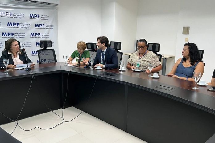 MPF orienta sobre aplicação de precatórios do Fundef em reunião com Sindicato de professores e Município de Maribondo