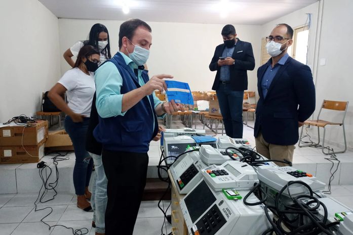 TRE conclui carga das urnas da eleição suplementar de Campo Grande