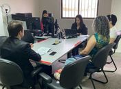 Juíza Nathalia Viana soluciona processos. 