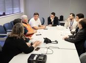 Reunião na Caixa Econômica Federal sobre a liberação do FGTS para os moradores do Pinheiro