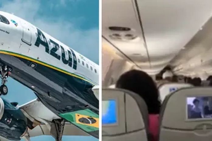 Passageira é presa após cuspir e chutar comissária dentro de avião