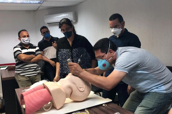 Prefeitura de Craíbas promove qualificação aos profissionais de saúde para tratamento da Covid-19
