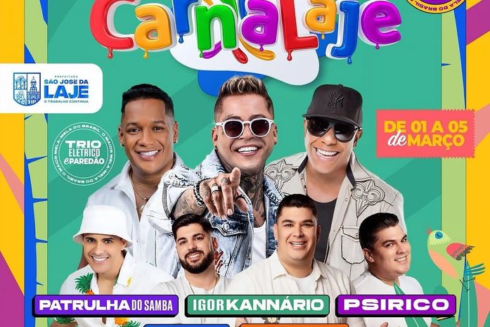 Carnalaje 2025 promete agitar São José da Laje com o maior mela mela do Brasil