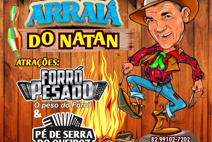 Arraiá do Natan resgata tradições juninas e anima noite arapiraquenses neste sábado (3)