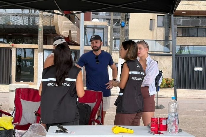 Segurança Cidadã segue com ação de ordenamento na Rua Aberta