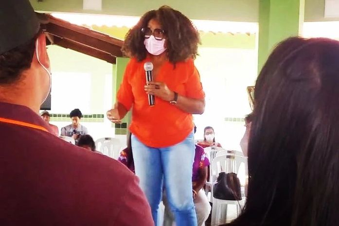 Em abertura de Seminário, de Políticas Públicas para Mulheres essa ativista,apresentou pauta de extrema importância, prefeito, Geraldo Filho.