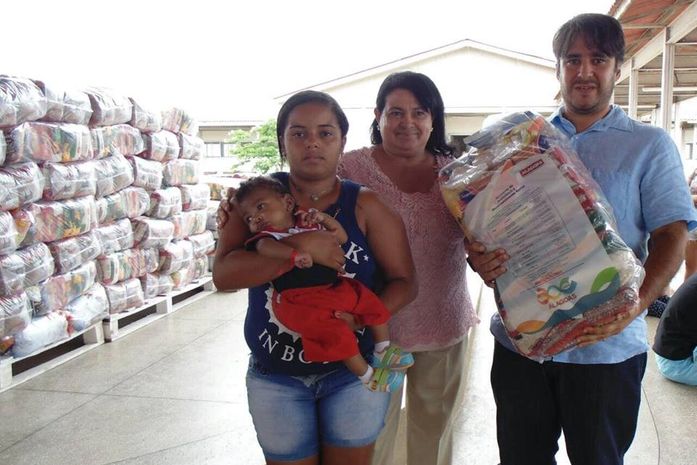 Prefeitura e Estado realizam entrega de Cestas Nutricionais às gestantes de Santana do Mundaú