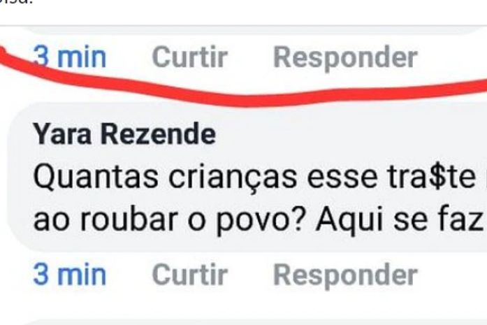 Yara Rezende , executiva da Natura acusa Lula de ter matado o próprio neto.