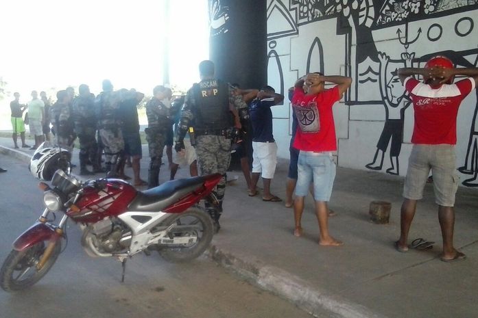 Radiopatrulha realiza operação para evitar assaltos a ônibus