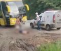 Estudante sofre descarga elétrica e fica gravemente ferido ao subir em ônibus no interior de AL