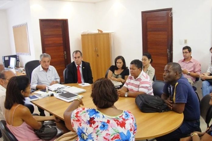 Joaquim Brito se reuniu com representantes de famílias desassistidas pelo Programa da Sopa no início do mês