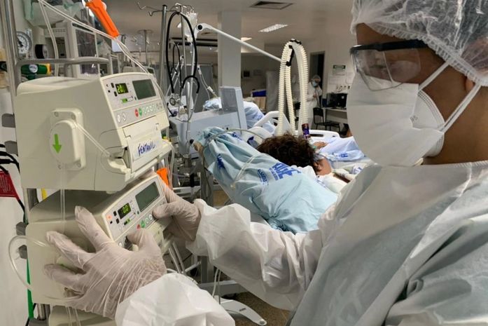 HGE tem 70% de ocupação dos leitos de UTI para pacientes com Covid-19