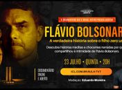 Documentário sobre Flávio Bolsonaro – que é horrível – é alvo de ação na Justiça Eleitoral