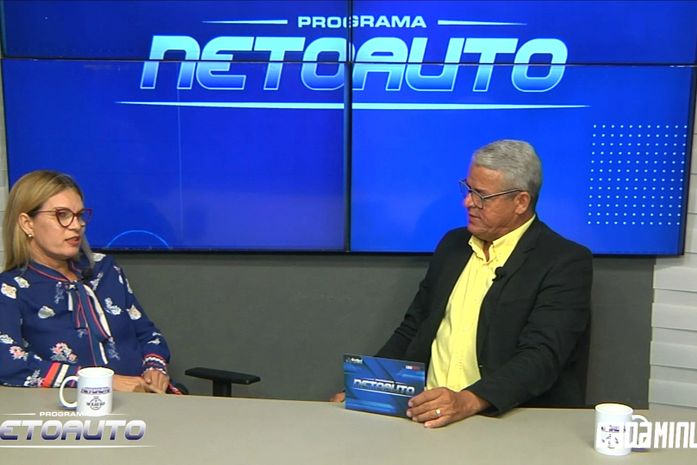 Programa Neto Auto entrevista a psicóloga Iracilda Alves
