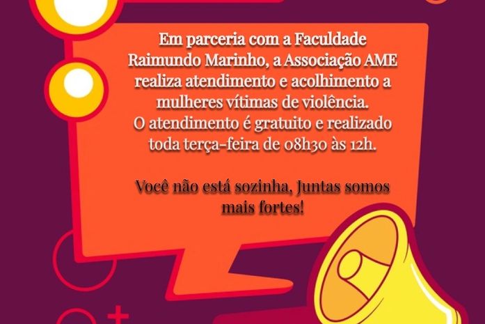 Atendimento gratuito da Associação AME oferta acolhimento a mulheres da parte alta