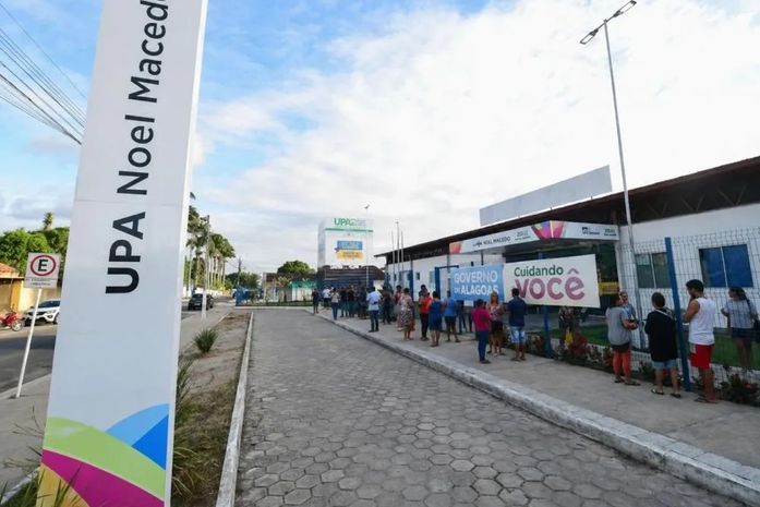 Moradores denunciam caos e longa espera por médicos na UPA do Governo do Estado, em Arapiraca
