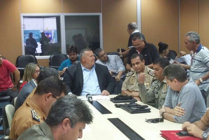 Coletiva na SSP
