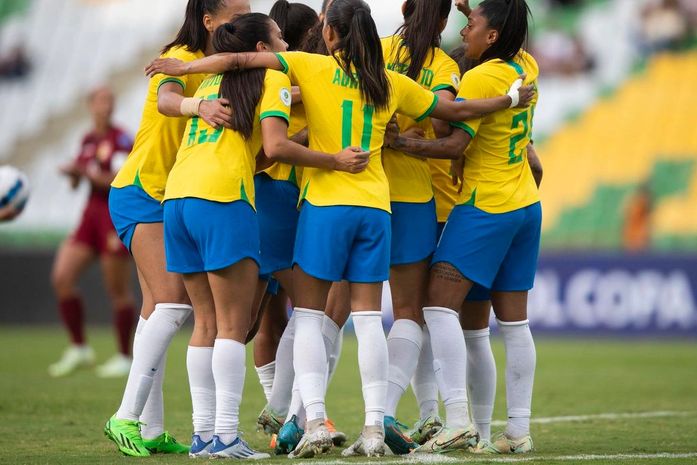 Seleção encara Colômbia em busca do 8º título da Copa América Feminina