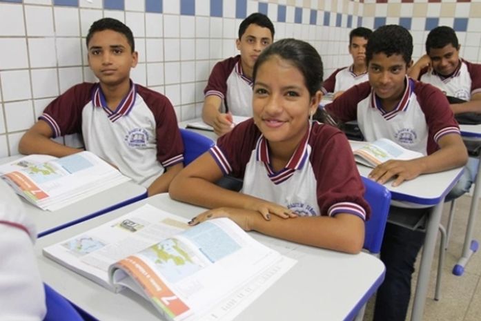 Alunos da rede pública estadual