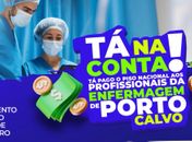 Prefeitura de Porto Calvo realiza pagamento da complementação do piso salarial dos profissionais da enfermagem