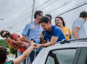 Caravana Alagoas Merece Mais de Rodrigo Cunha recebe apoio de moradores do Jacintinho