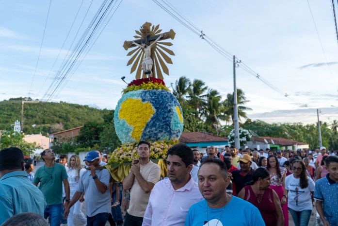 Procissão de Nosso Senhor dos Pobres, no Povoado Mumbaça, em Traipu.