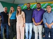 Vereadores prestigiam assinatura de OS e entrega de novos espaços de esporte e lazer em Santana do Mundaú
