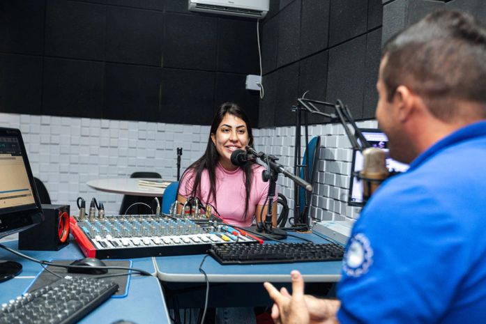 “Quero fazer um mandato de menos gabinete e mais rua” ressaltou Gabi Gonçalves em entrevista à Rádio Atalaia FM